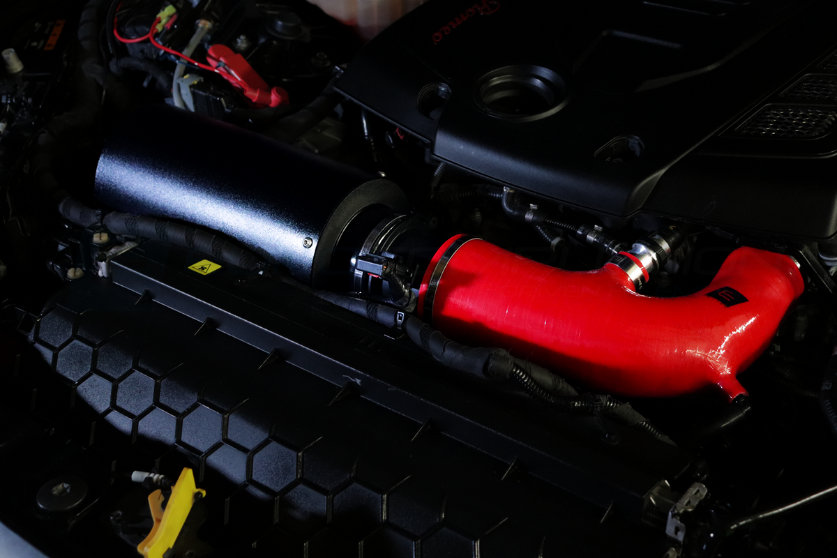 INSTALLATION V4 AIR INTAKE ALFA ROMEO GIULIA 2.0L