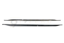 Load image into Gallery viewer, CARBON FIBER SIDE SKIRTS (FORD MUSTANG ECOBOOST & GT 2018-2023)