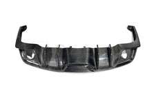 Load image into Gallery viewer, CARBON FIBER REAR DIFFUSER SINGLE EXIT EXHAUST (FORD MUSTANG ECOBOOST & GT 2015-2017)