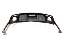 Load image into Gallery viewer, CARBON FIBER REAR DIFFUSER SINGLE EXIT EXHAUST (FORD MUSTANG ECOBOOST & GT 2015-2017)