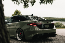 Load image into Gallery viewer, CARBON FIBER REAR SPOILERS (OEM/QV STYLE - SPORTY - DUCKBILL) (ALFA ROMEO GIULIA 2.0L &amp; 2.9L QV)