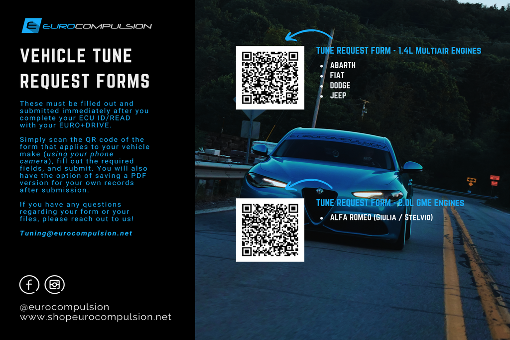 EURO+DRIVE® TUNING SYSTEM (ABARTH/FIAT 500T)