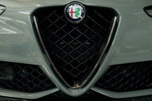 Load image into Gallery viewer, CARBON FIBER ALFA "V" COVER (ALFA ROMEO GIULIA 2.0L & GIULIA 2.9L QV)