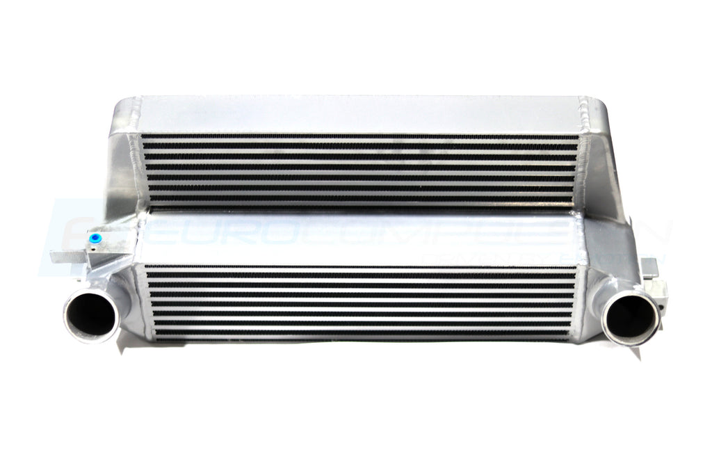 STEPPED CORE ALUMINUM INTERCOOLER CORE UPGRADE WITH INTERCOOLER HOSES (MUSTANG ECOBOOST 2015-2023)