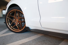 Load image into Gallery viewer, CARBON FIBER SIDE SKIRT EXTENSIONS (FORD MUSTANG ECOBOOST & GT 2018-2023)