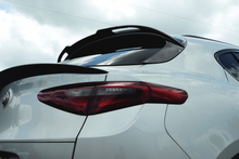 Load image into Gallery viewer, CARBON FIBER TRUNK SPOILER (MIDDLE) (ALFA ROMEO STELVIO 2.0L & STELVIO 2.9L QV)