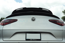 Load image into Gallery viewer, CARBON FIBER TRUNK SPOILER (MIDDLE) (ALFA ROMEO STELVIO 2.0L & STELVIO 2.9L QV)