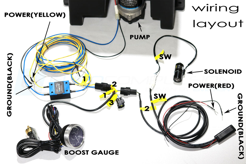 WATER METHANOL INJECTION KIT