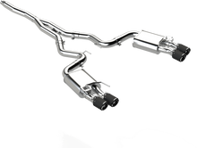 Load image into Gallery viewer, MBRP 3 INCH T304 CAT BACK EXHAUST WITH CARBON FIBER TIPS (ECOBOOST MUSTANG 2015-2023)