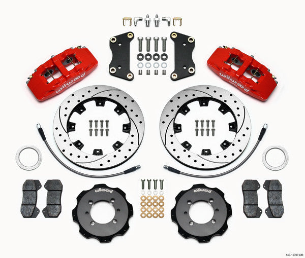 WILWOOD DYNAPRO 6 BIG BRAKE KIT ABARTH/500T/500 - EUROCOMPULSION