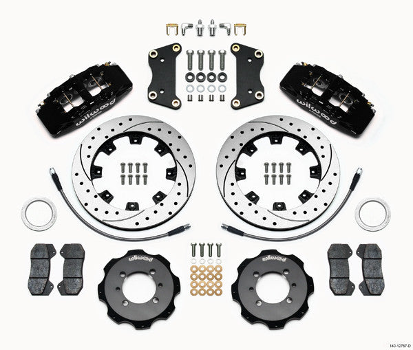 WILWOOD DYNAPRO 6 BIG BRAKE KIT ABARTH/500T/500 - EUROCOMPULSION