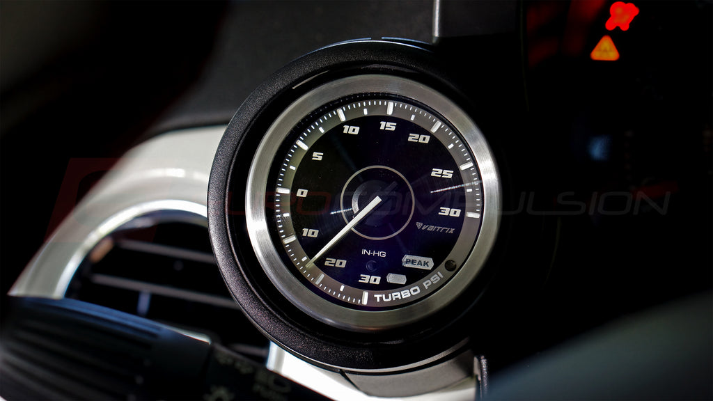 BOOST GAUGE - 30PSI PLUG-&-PLAY (1.4L Multiair Turbo)