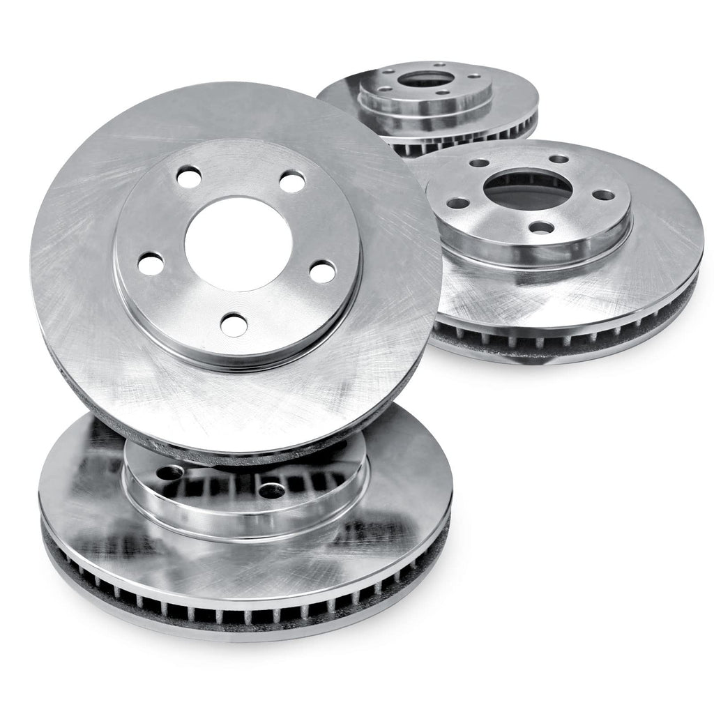 eLine OEM-STYLE PLAIN FACE BRAKE ROTOR SETS (ALFA ROMEO GIULIA/STELVIO 2.0L)