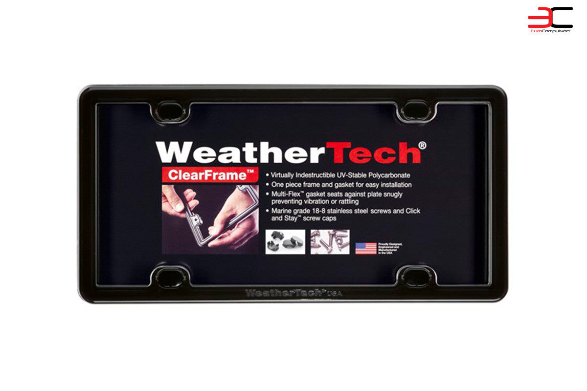 2-Pack Clear License Plate Covers & Frames With UV Protection - Universal Fit For Most US Cars, Unbreakable ABS - View #12