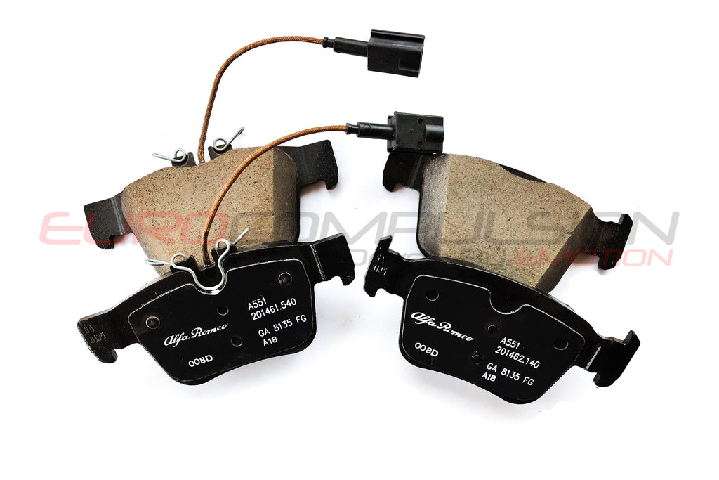 GENUINE ALFA ROMEO STELVIO REAR BRAKE PADS (ALFA ROMEO STELVIO 2.0L)