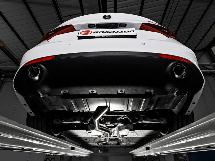 TURBO-BACK OR CAT-BACK SYSTEMS (ALFA ROMEO GIULIA 2.0L)