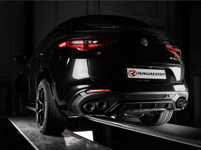 TURBO-BACK OR CAT-BACK SYSTEMS (ALFA ROMEO STELVIO 2.9L QV)