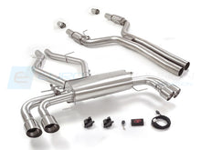 Load image into Gallery viewer, TURBO-BACK OR CAT-BACK SYSTEMS (ALFA ROMEO GIULIA 2.9L QV)