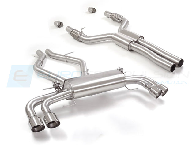 TURBO-BACK OR CAT-BACK SYSTEMS (ALFA ROMEO GIULIA 2.9L QV)