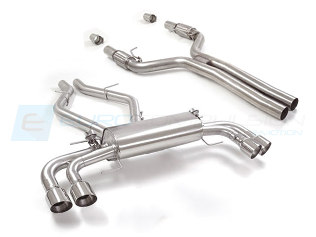 TURBO-BACK OR CAT-BACK SYSTEMS (ALFA ROMEO GIULIA 2.9L QV)