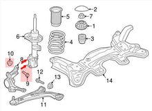 Load image into Gallery viewer, GENUINE FIAT LOWER FRONT STRUT BOLTS (FIAT 500 ABARTH/FIAT 500T) - EUROCOMPULSION