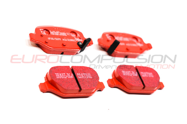 EBC RED BRAKE PADS (FIAT 500 ABARTH/500T)