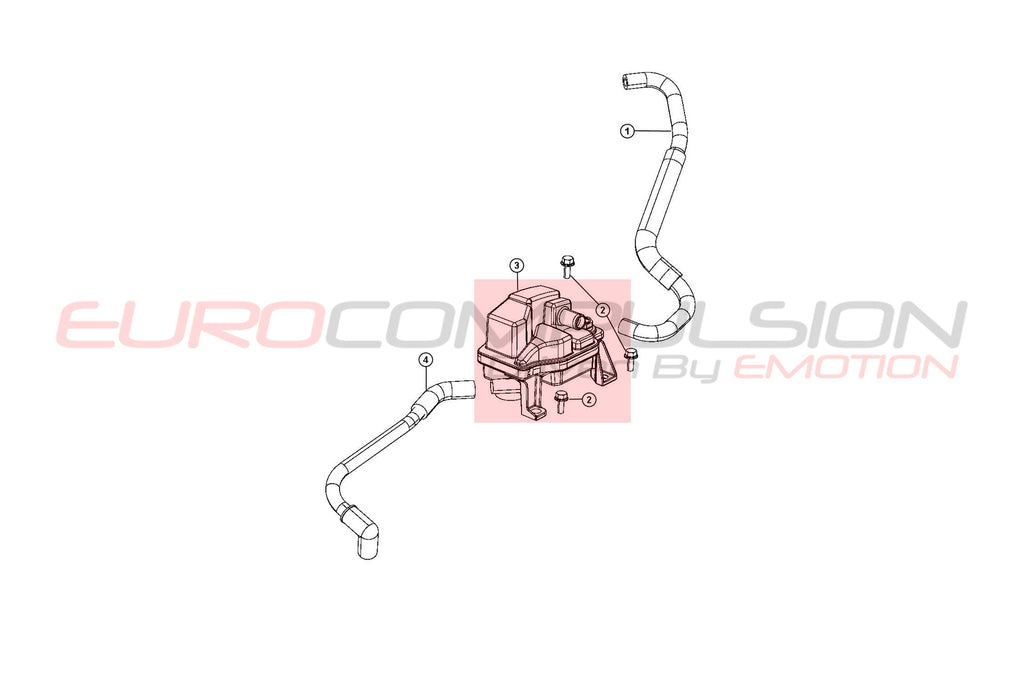 GENUINE FIAT AIR OIL SEPARATOR/PCV VALVE (FIAT 500 ABARTH/FIAT 500T) - EUROCOMPULSION