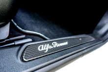 Load image into Gallery viewer, GENUINE ALFA ROMEO CARBON FIBER LIGHTED DOOR SILL (ALFA ROMEO GIULIA) - EUROCOMPULSION