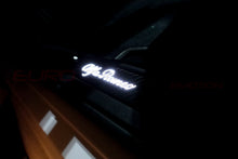 Load image into Gallery viewer, GENUINE ALFA ROMEO CARBON FIBER LIGHTED DOOR SILL (ALFA ROMEO GIULIA) - EUROCOMPULSION