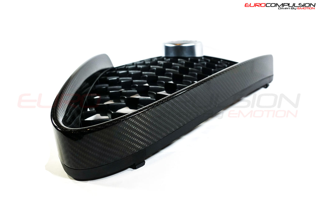 GENUINE ALFA ROMEO CARBON FIBER CENTER GRILL (ALFA ROMEO GIULIA 2.0 Ti) - EUROCOMPULSION