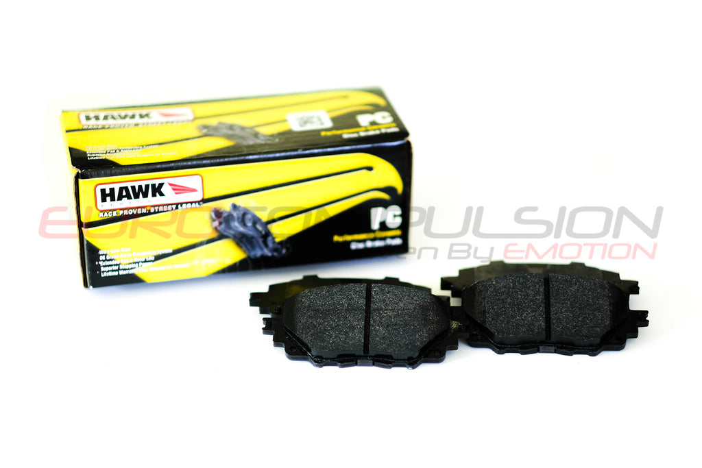 HAWK PERFORMANCE CERAMIC FRONT BRAKE PADS (FIAT 124 SPIDER/ABARTH)