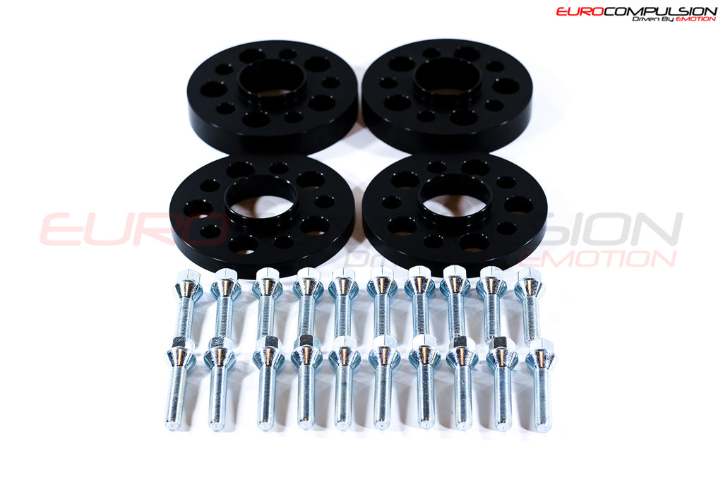 OTIS LA BLACK WHEEL SPACER KIT 15MM/25MM (ALFA 4C) - EUROCOMPULSION