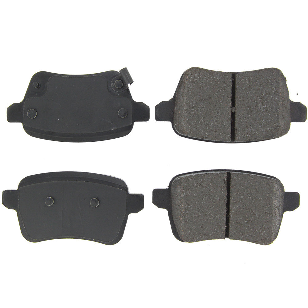 CENTRIC/STOPTECH POSI-QUIET FIAT 500L CERAMIC BRAKE PADS - EUROCOMPULSION