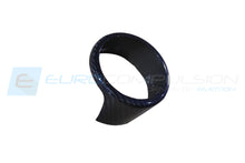 Load image into Gallery viewer, CARBON FIBER ALFA ROMEO FRONT EMBLEM COVER (ALFA ROMEO STELVIO 2.0L & 2.9L QV))