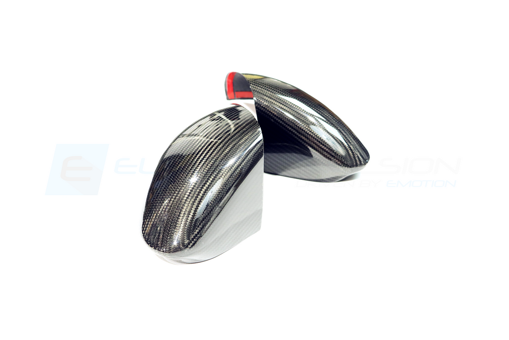 CARBON FIBER MIRROR COVERS (ALFA ROMEO STELVIO 2.0L & STELVIO 2.9L QV)