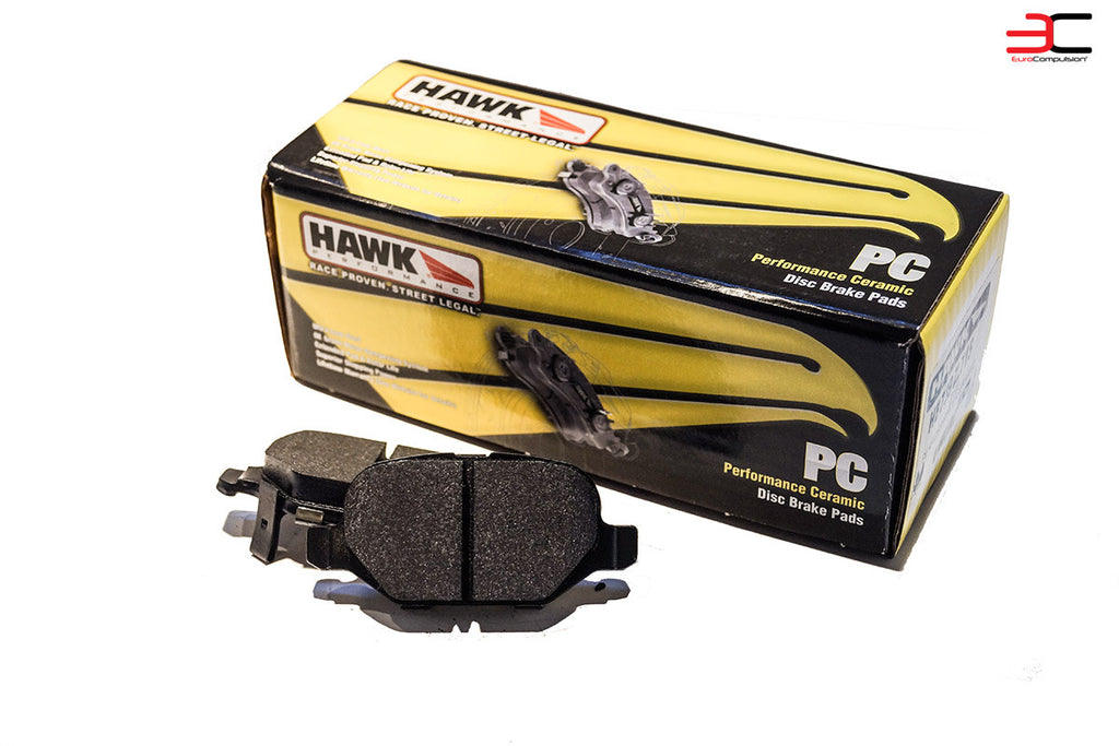 HAWK PERFORMANCE CERAMIC BRAKE PADS ABARTH/500T - EUROCOMPULSION