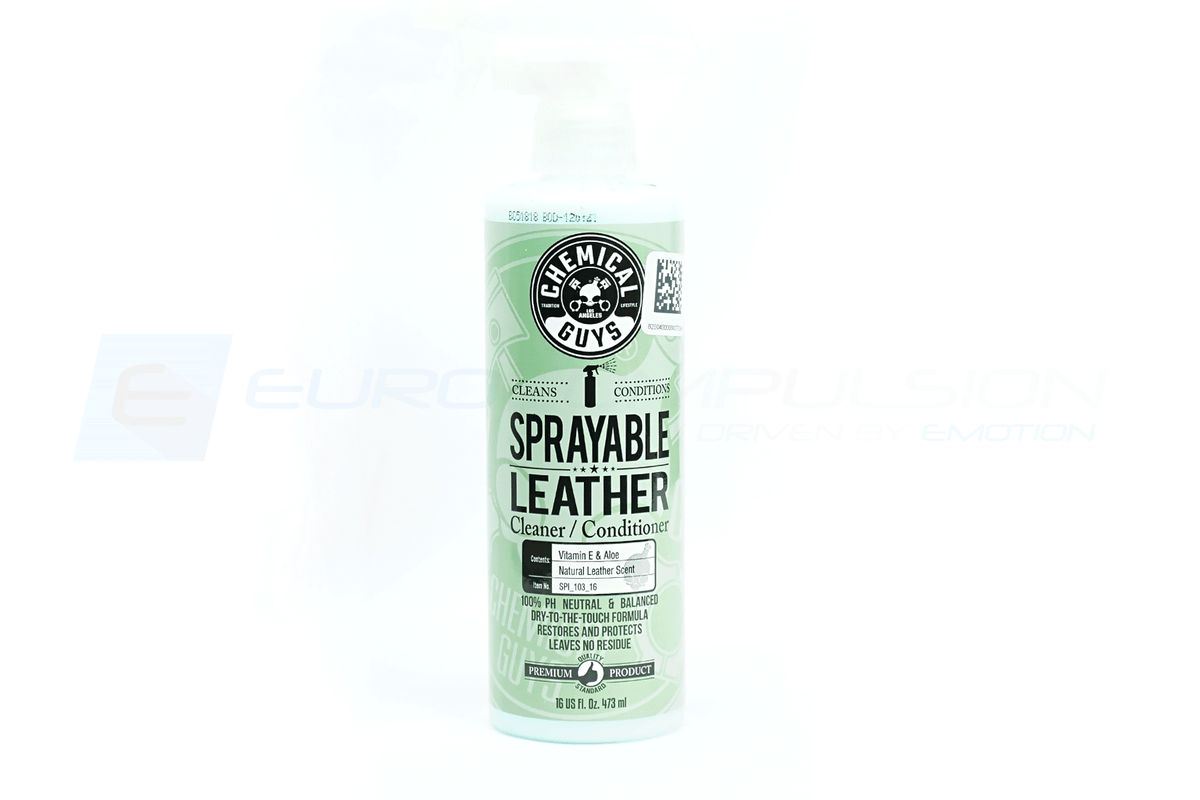 SPRAYABLE LEATHER CLEANER & CONDITIONER IN ONE - 16OZ (P6) – EUROCOMPULSION