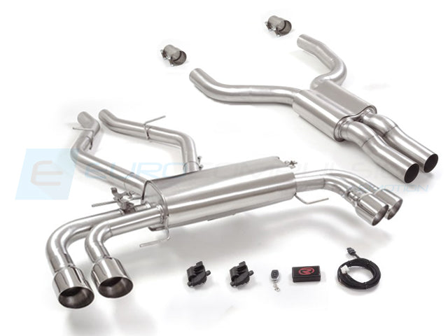 TURBO-BACK OR CAT-BACK SYSTEMS (ALFA ROMEO STELVIO 2.9L QV)