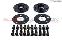 Load image into Gallery viewer, OTIS LA BLACK WHEEL SPACER KIT 5MM/17MM (ALFA ROMEO GIULIA 2.0L) - EUROCOMPULSION