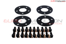 Load image into Gallery viewer, OTIS LA BLACK WHEEL SPACER KIT 5MM/5MM (ALFA ROMEO GIULIA 2.9L) - EUROCOMPULSION
