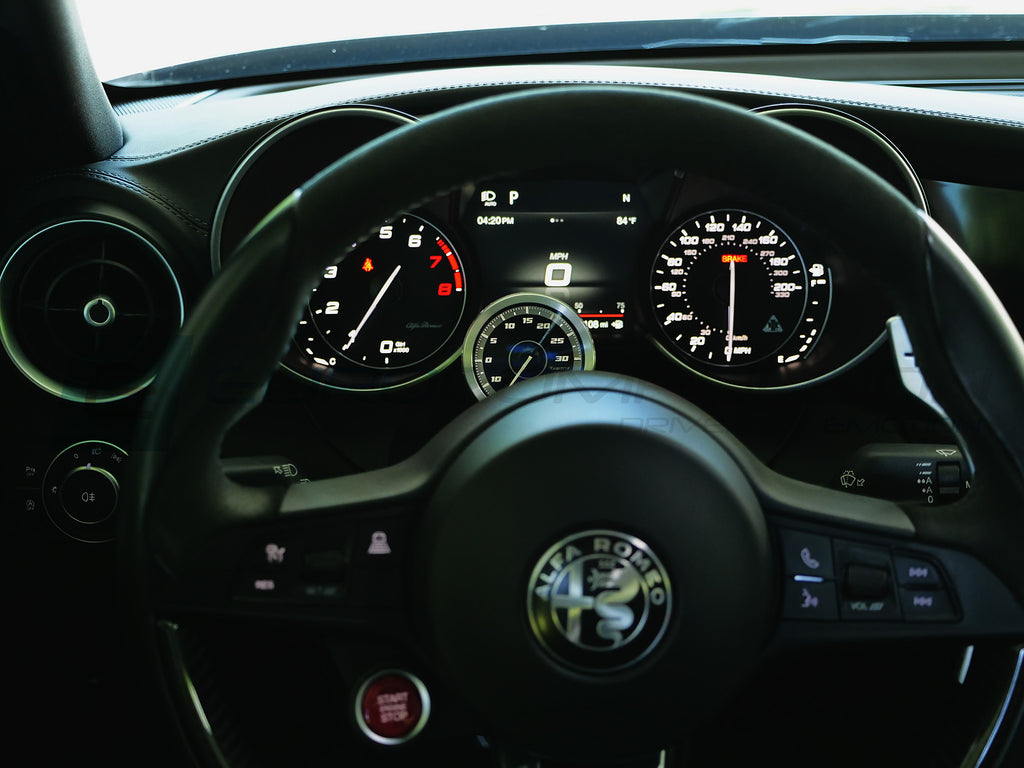 BOOST GAUGE - 30PSI PLUG-&-PLAY (ALFA ROMEO GIULIA/STELVIO 2.9L QV)