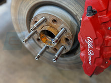 Load image into Gallery viewer, TITANIUM WHEEL STUD CONVERSION KIT (ALFA ROMEO GIULIA/STELVIO 2.0L & 2.9L QV)