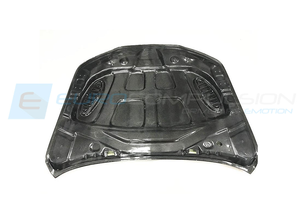 CARBON FIBER "QV STYLE" HOOD (ALFA ROMEO GIULIA 2.0L & GIULIA 2.9L QV)