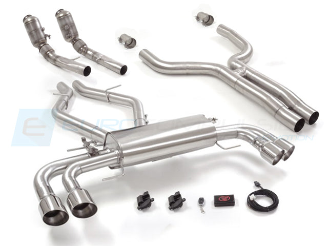RAGAZZON TURBO-BACK OR CAT-BACK SYSTEMS (ALFA ROMEO STELVIO 2.9L