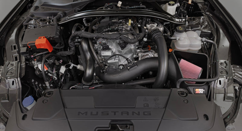 K&N COLD AIR INTAKE SYSTEM (2024+ S650 FORD MUSTANG ECOBOOST 2.3L TURBO)