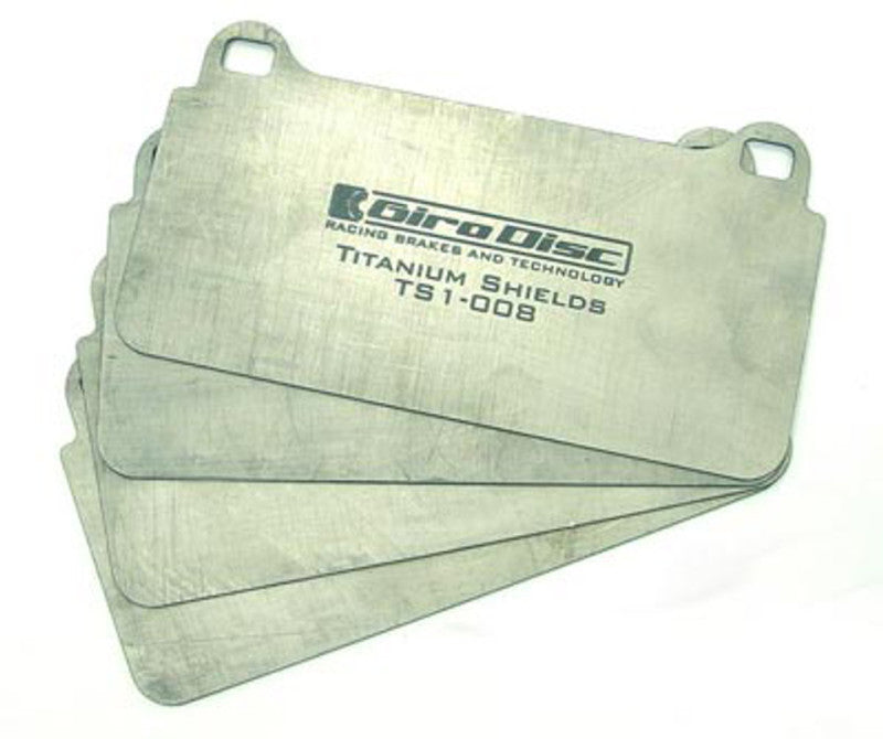 GIRODISC TITANIUM PAD SHIELD KIT (ALFA ROMEO GIULIA / STELVIO 2.9L QV )