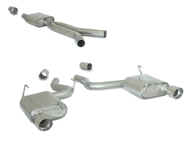 RAGAZZON STAINLESS STEEL CAT-BACK SYSTEMS (ECOBOOST MUSTANG 2015-2023)