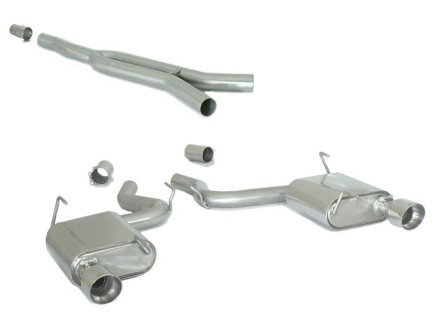 RAGAZZON STAINLESS STEEL CAT-BACK SYSTEMS (ECOBOOST MUSTANG 2015-2023)