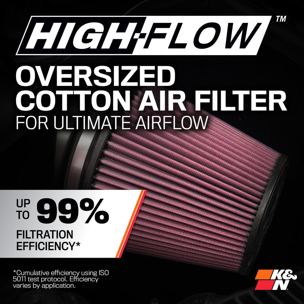 K&N COLD AIR INTAKE SYSTEM (2024+ S650 FORD MUSTANG ECOBOOST 2.3L TURBO)