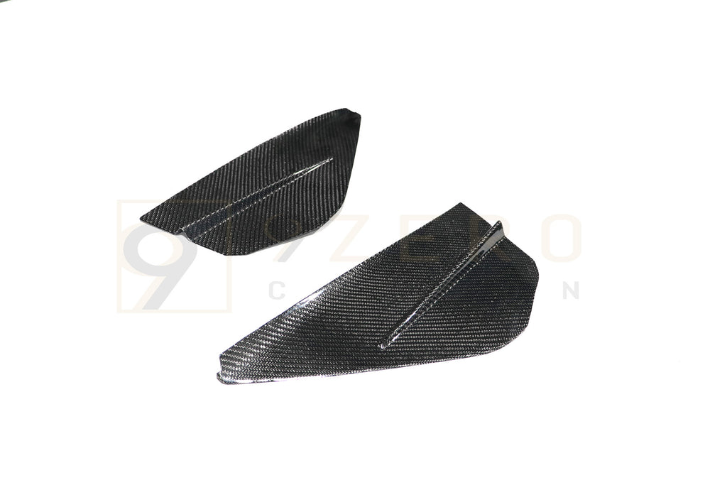 CARBON FIBER FOG LIGHT COVERS (FORD MUSTANG ECOBOOST 2018-2023)